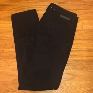 Black Calvin Klein Jeans skinny crop pants